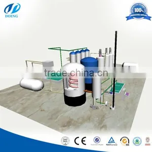 DOING Oil Distillation Machine for Refining Tire/plastic Pyrolysis Oil to Diesel thumbnail-5