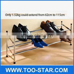 2-Layer Shoe Rack/Shoe Shelf/Shoe Cabinet Easy Installation Stand For Shoes Shelf thumbnail-4