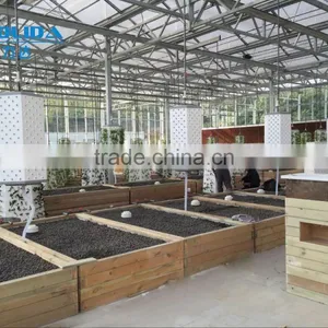 BaoLiDa Hot Sale PC Shed Hot-dip Galvanized Steel Vegetable Greenhouse thumbnail-1