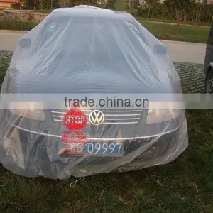Large Plastic Car Cover for SUV thumbnail-2