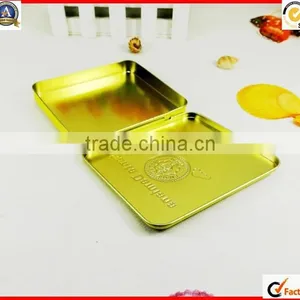 Wholesale Metal Cigar Tin Glossy Small Two Piece Tin Can thumbnail-3