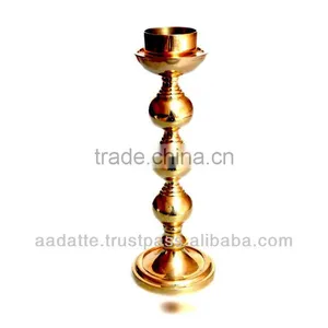 Metal Candle Stand Brass Candle Holder thumbnail-1
