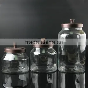 Manufacturer Wholesale Cheap Color Box Best Glass Container With Cap thumbnail-2