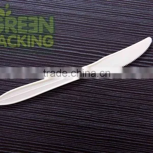Disposable Dinner Custom Printed One Time Cutlery Spoons Forks and Knifes HLK02 thumbnail-1