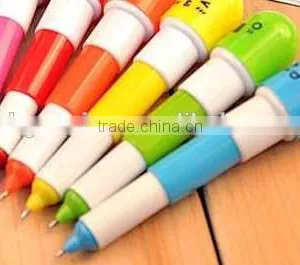 Wholesale Plastic Ballpoint Pen,short Ball-point Pen for Gift thumbnail-2