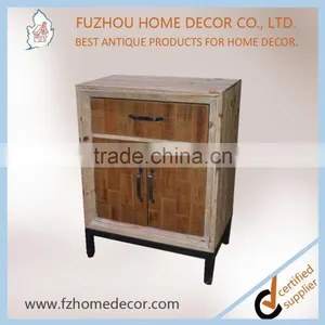 2017 Good Quality Antique Wooden Cabinet With Metal Leg for Living Room thumbnail-1