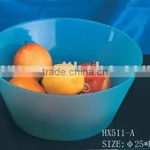 Big Vshape Plastic Salad Bowl thumbnail-1