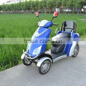 High Quality China Factory 4 Wheel Electric Mobility Scooter For Elders,Safe 48V 50W Back-driving Electric Scooter For Wholesale thumbnail-2