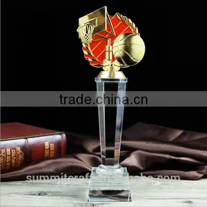 Tennis Badminton Football Basketball Wholesale Crystal Sports Trophy thumbnail-5