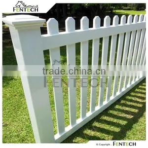 High Quality Cheap Vinyl/PVC/Plastic Garden Pikcet Fence thumbnail-4