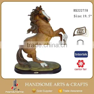 14 Inch Resin Craft Home Decoration Lifelike Animal Horse Statue thumbnail-6