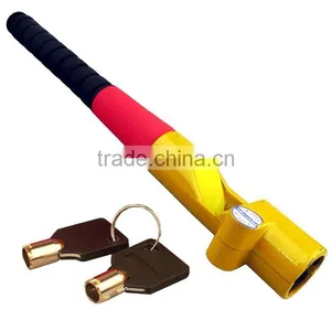 A1969 Car Baseball Bat Style Steel Steering Wheel Security Anti-theft Lock thumbnail-4