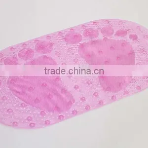 Top Quality Five Strips Top Grade Anti-slip Pvc Hotel Bath Mat thumbnail-3
