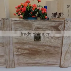 Wooden Box For Christmas Gift, Wooden Wedding Decoration Box thumbnail-3