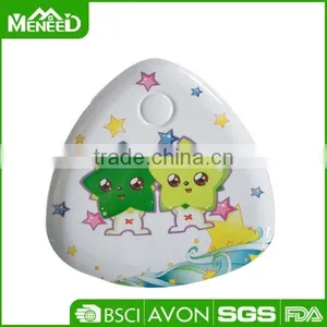 Cartoon Star Printed Cute Triangle Plastic Plates for Pizza Slides thumbnail-1