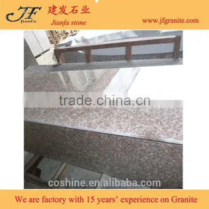 Cheap G687 Peach Red Cheap Granite Prefab Granite Kitchen Countertop thumbnail-1