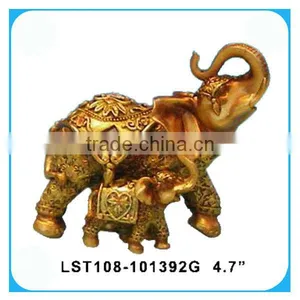 Resin Craft Home Decoration Product Elephant Statue thumbnail-1