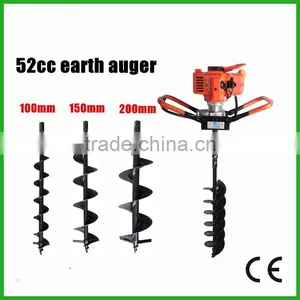 52cc 1700w Hand-Held Manual Fence Post Hole Digger Earth Auger Drilling Machine Portable Ground Hole Drill thumbnail-3