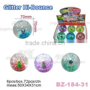 Sell Glitter Bouncing Ball Toys, Glitter Bouncing Ball With Christmas Toys thumbnail-1