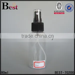 Cosmetic Packaging Promotion Stock 80ml 100ml 110ml 120ml 130ml 150ml Clear Empty Biodegradable Plastic Spray Bottle thumbnail-2