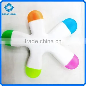 Promotional Starfish Shape Colored Highlighter Highlighter Marker thumbnail-1