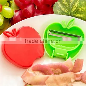 Cheap Mini Lovely Apple Shape Fruits Vegetables Peeler thumbnail-2