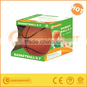 The Hot Basketball Packed by Window Box/Rubber Backetball/size #7 thumbnail-1