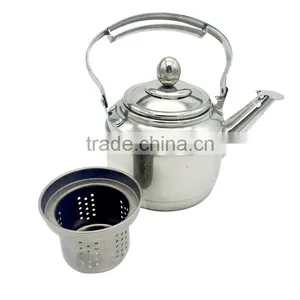 OEM Factory Supplier Metal Handle Water Kettle With Tea Infuser thumbnail-4