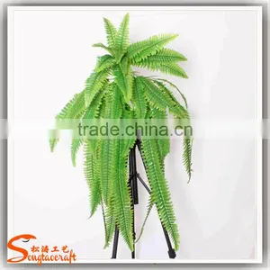 Soft Touch Plastic Plant Home and Garden Decoration Artificial Persian Grass thumbnail-1