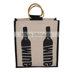 Excellent Quality Low Price Imported Wine Jute Tote Bag thumbnail-1