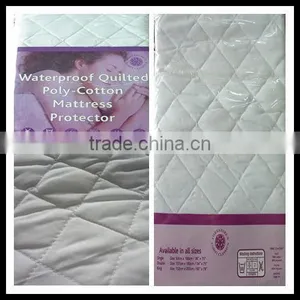 Waterproof Quilted Poly-cotton Mattress Protector thumbnail-1