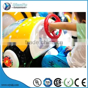 Kids Rides Arcade Games Carousel go Round Coin Operated Game Machine Four Seat Hornet Carousel Kids Ridding Machine thumbnail-5
