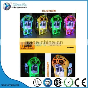 2015 New Prize Claw Crane Machine Mushroom /coin Operated Plush Mini Candy Toy Doll Vending Crane Machine for Sale thumbnail-4