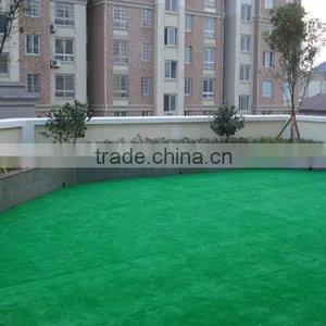 Cheap Green Short Artificial Grass for Flooring Decoration thumbnail-5