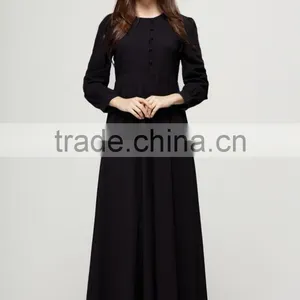 Kaftan Abaya Muslim Wear Arabian Maxi Women Abaya Dresses ,Saudi Arab Style Thobe Women Dubai Abaya thumbnail-4