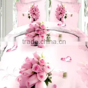 Oem Soft Wholesale Household Textile Digital Printed Bed Sheet thumbnail-4