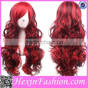 Long Curly Synthetic Wig Wholesale thumbnail-4