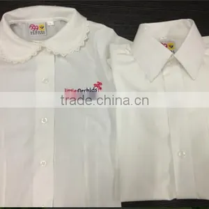 Girls Boys Shirts School Uniform Shirts White Schools Shirts for Kids thumbnail-1