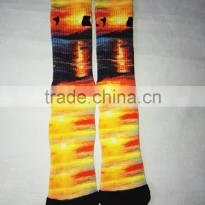 360 Degree Digital Photo Print Men Sublimation Socks thumbnail-1