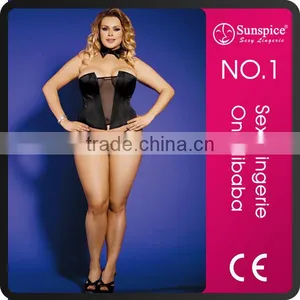 Sexy Bustier Half Cup Corset Lingerie thumbnail-3