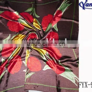 Fashion Hot Square Designer Rose Shawl thumbnail-1