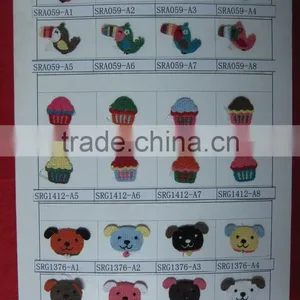 Machine Cotton Crochet Toucan Animal Appliques thumbnail-1