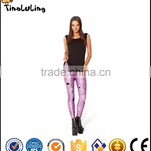 Factory Price Sexy Tight Leggings for Women Wholesale Cartoon Leggings Printed thumbnail-1