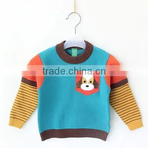 Children Fake Two Pieces Sweater Baby Winter Clothes thumbnail-1