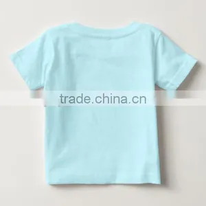 2016 Wholesale Infant Baby Children Customized Printed Cotton T-shirt thumbnail-2