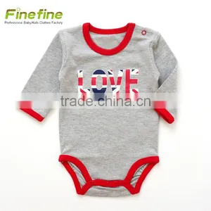 Newest Baby Clothes Leopard Fashionable Custom Baby Romper thumbnail-5