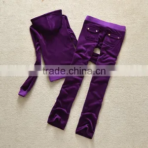 Designer Woman Fleece Hoodie Suit Ladies Sports Wear Women Winter Tracksuit thumbnail-4