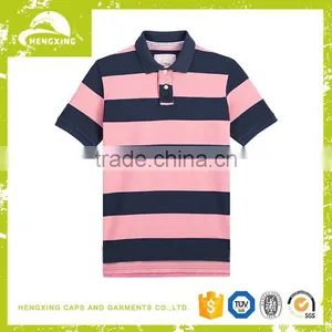 Zebra-stripe Polo t Shirt Manufacturer thumbnail-1