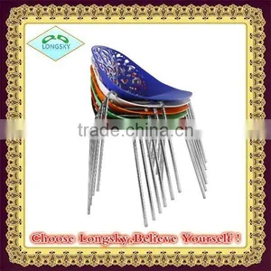 2015 New Style Modern Cheap Plastic Stacking Furniture Plastic Chair thumbnail-1