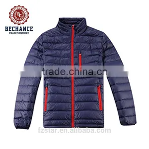 Winter Nylon Ultralight Duck Down Jacket for Man M1072 thumbnail-1